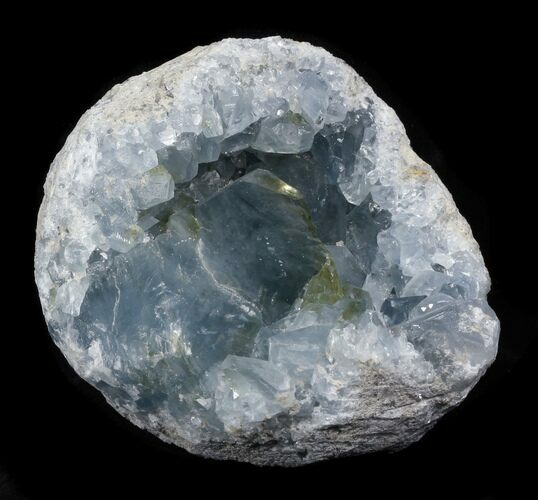 Celestine (Celestite) Crystal Geode - Madagascar #31235